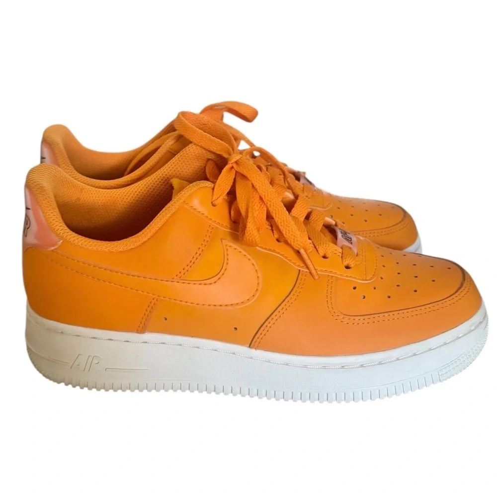 Nike Air Force 1 Low Women’s size 8 - Orange Peel 07 Essential Sneakers